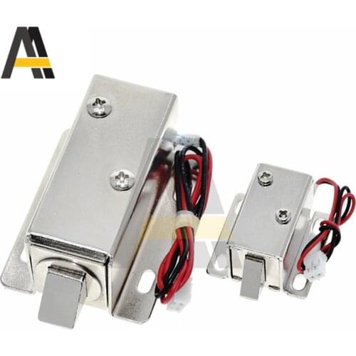 DC12V Mini Electromagnetic Lock Storage Cabinets Electronic Lock Electric Bolt Lock Drawer File Cabinet Lock