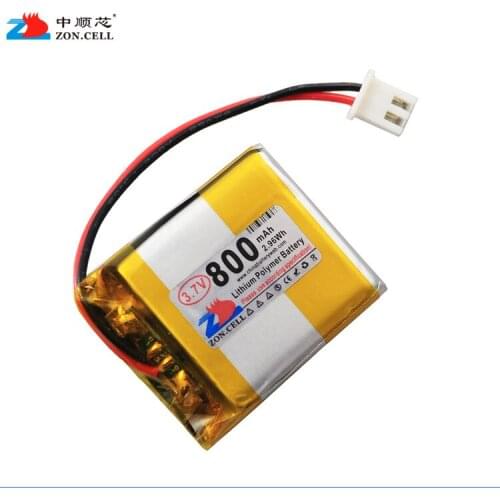 In the 3.7V polymer lithium battery 482833*2 800mAh toys GPS 503035*2 sound card Rechargeable Li-ion Cell