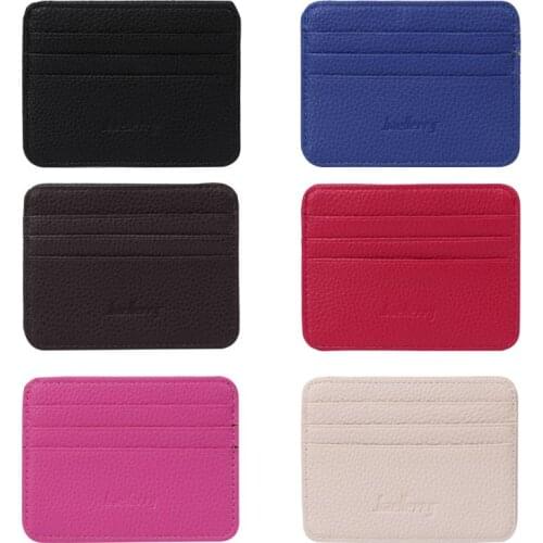 Mens Business Pocket Slim Thin ID Credit Card Money Holder Wallet