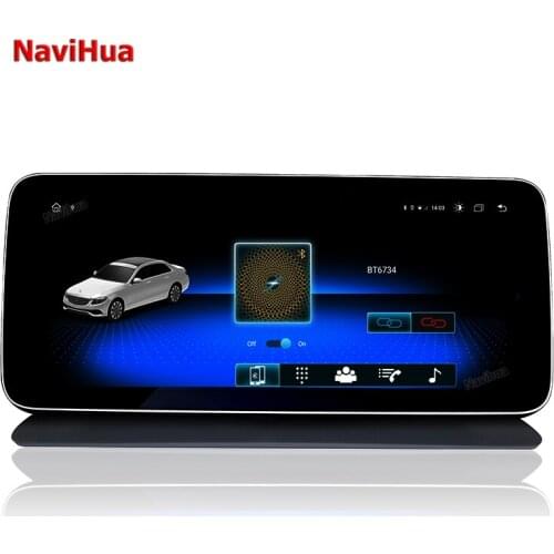 Navihua Android 10.0 touch screen 4+64 GB car dvd player stereo radio gps navigation multimedia system for Benz CLS 2013-2015