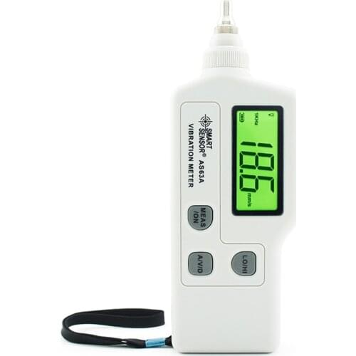 Original Smart Sensor Digital vibration Meter Analyzer Velocity High Accuracy Vibrometer with Vibration Measuring Instrument