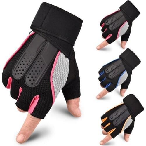 Gym Gloves Fitness Weight Lifting Gloves Body Building Training Sports Exercise Cycling Sport Workout Glove for Men Women M/L/XL