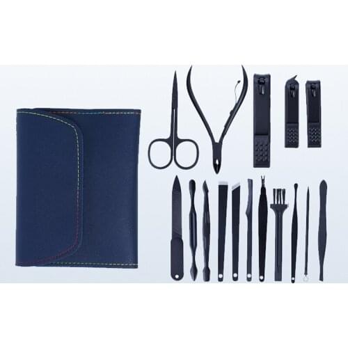 Professional Cleaning Tools Manicure Set 4 To 16 Pcs Kit Nail Art Suit Clippers Stainless Steel Cleaning Tools Pedicure