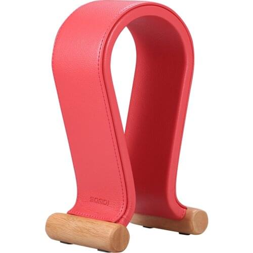 Samdi Leather Headphone Stand Universal Gaming Headset Holder Headphone Support headphones Stand