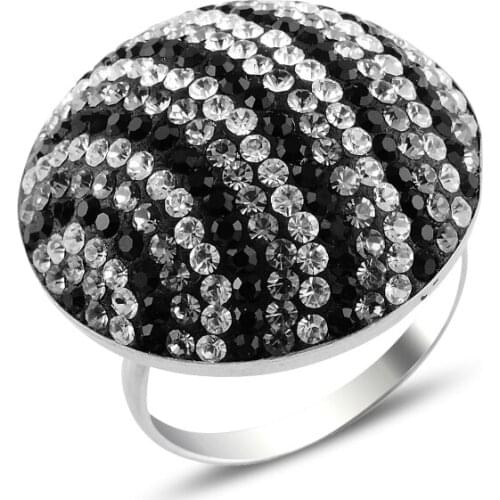 Silver 925 Sterling Zircon Stone Ring