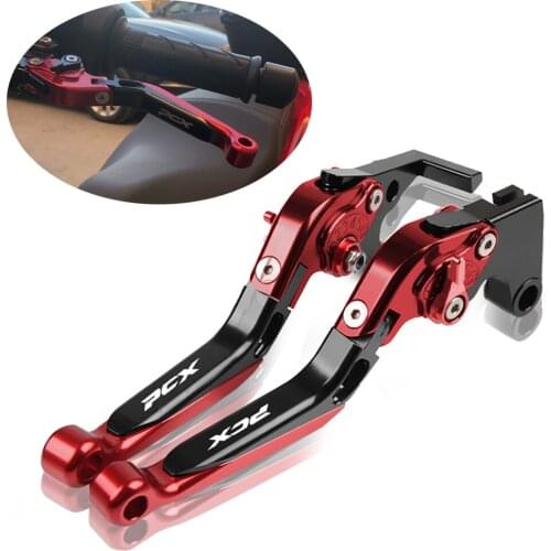 For HONDA PCX 125 PCX125 PCX150 PCX 150 Accessories Folding Extendable motorcycle Brake Clutch Levers