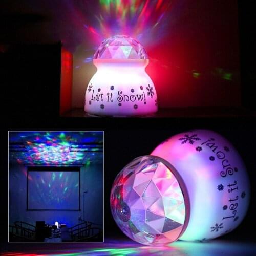 Hot Night Light Projector LED Ocean Wave Projection Lamp Rotation Northern Light Projector Mood Light