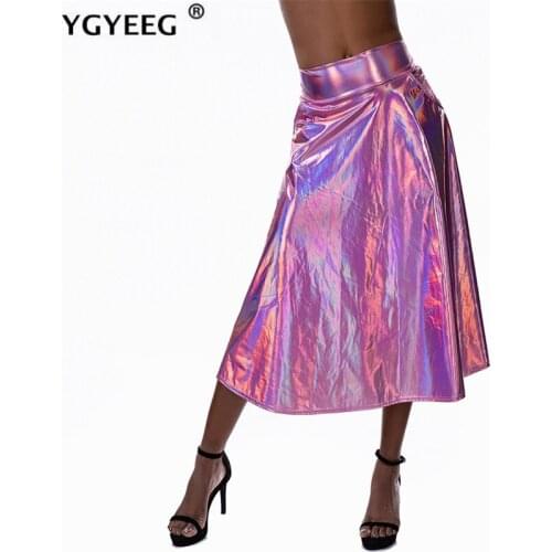 YGYEEG Women's Leather Skirts
