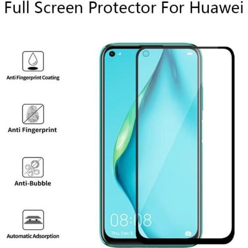 2Pcs Protective Full Screen Protector Tempered Glass For Huawei Nova 7i 6SE Front Glass Film For Huawei Nova6 5G