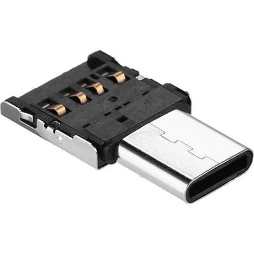 2000pcs/ OTG Adapter Data Cable Type-C Micro USB TO USB OTG Cable C General USB Mobile Phone Android Converter For Xiaomi Huawei