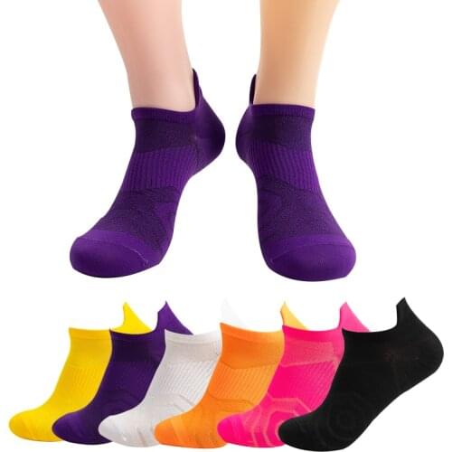 3 Pairs/lot Solid Womens Short Ankle Socks Pack Women Sports Streets Candy Colors Soft Compression Socks Set Purple Men Unisex