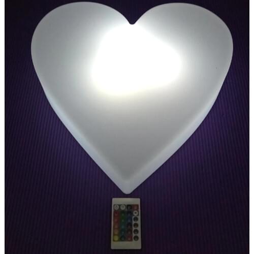 2019 Valentines 3D Lamp LED Night Light 16 Colors Table Lampe Decor luminarias fixtures lamparas for Chirstmas Decoration 1pc