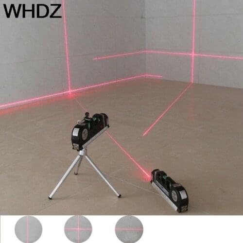 Level Laser with Tripod 4 in 1 Horizontal Vertical Laser Ruler Adjusted Multifunction Measure Line laser Tape