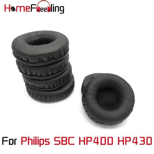 Homefeeling Ear Pads for Philips SBC HP400 HP430 Headphones Super Soft Velour Sheepskin Leather Ear Cushions Replacement