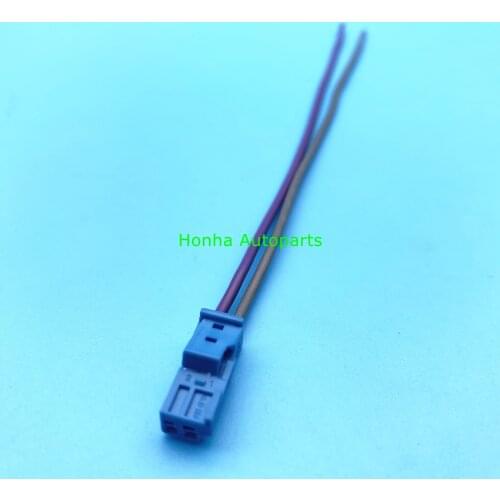 Free Shipping 2Pin 3-1452577-1 TE Automobile Audio Modified Connector Ambient Light Tweeter Socket Plug wire harness