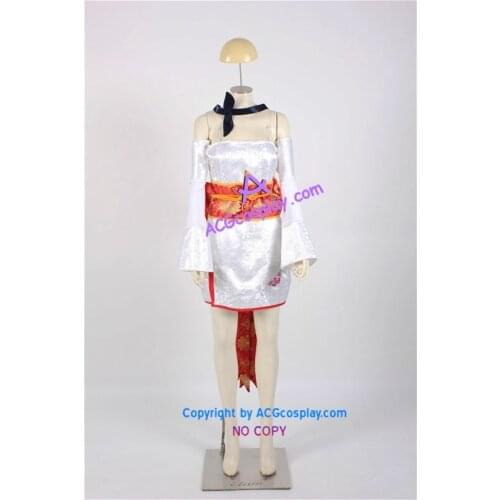 Dead or Alive Ayane Cosplay Costume include headwear and white stockings