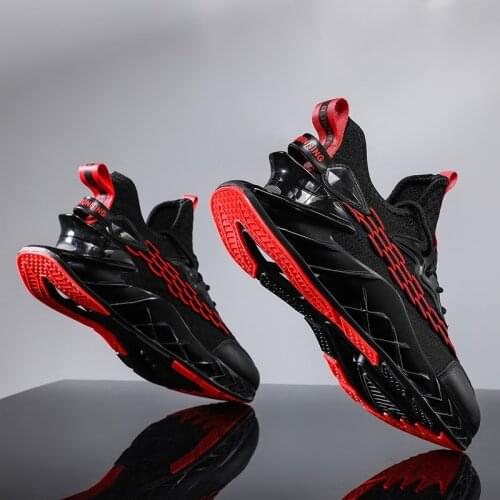 New Designer Sole Running Shoes for Men Blade Sports Tide Shoes Breathable Shock Absorption sneakers Training Jogging Shoes