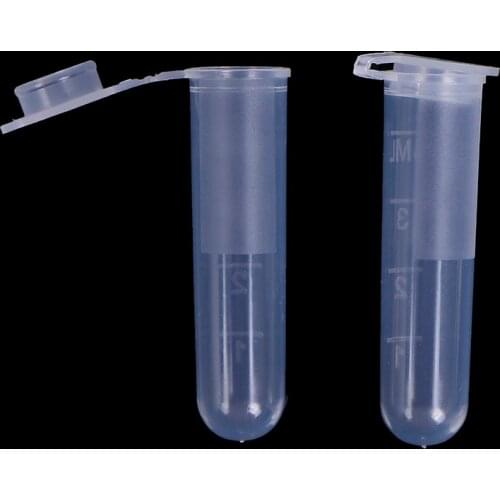 10pcs 5ml Plastic Lab Centrifuge Tube Test Tube Vial With Snap Cap Centrifuge Tube Container For Sample Storage Lab Supplies