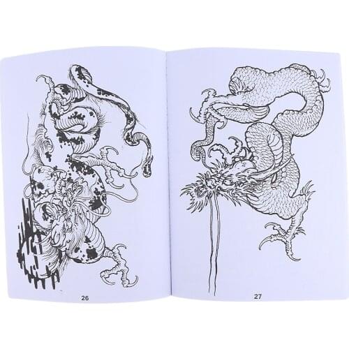 Supply Reference Book Manuscript Sketchbooks Body Art Design Pattern