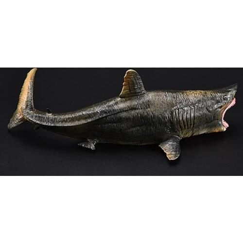 Simulation Megalodon Shark Realistic Practical Durable Attractive Marine Animal Model Toy Kids Doll Gift Home Decor