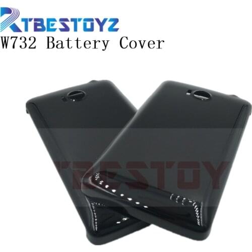 RTBESTOYZ Original Battery Cover Case For Philips W732 Battery Door Back Cover Housing With Logo