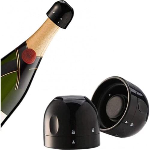Silicone Home Bar Vacuum Wine Champagne Bottle Plug Sealer Cork Pourer Stopper Cork Pourer Stopper