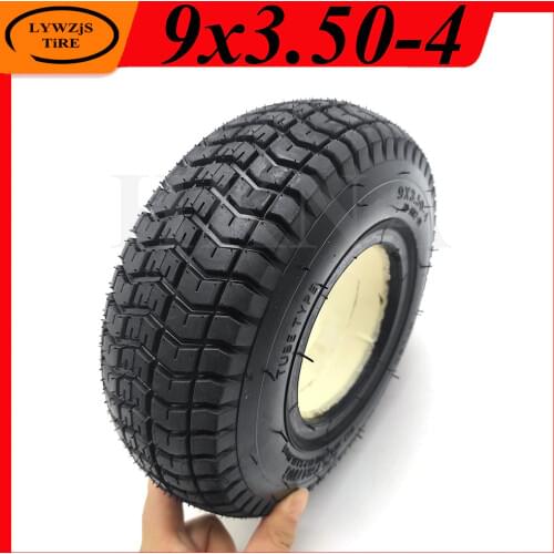 9-inch Electric Vehicle Solid Tire, 9x3.50-4 Electric Tricycle Filled Tire, 9*3.50-4 Thick Anti-skid Tyre