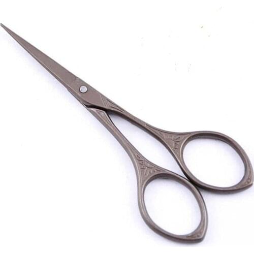 Zakka Titanium Vintage Scissors Tesouras Para Costura Handicrafts Household Scissor Tools10cm 1pcs CP0373
