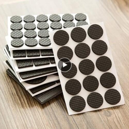 Protective Rubber Pad Rubber Furniture Leg Feet Pad Non-slip Fashion Flexible Table Chair Feet Sticker Foot Cover Household Tool