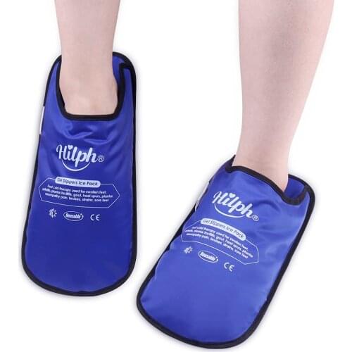 Cold Hot Pack Slipper For Foot Gel Slipper Hot Therapy Pain Relief swollen arthritis soreness Ice hot compress for Feet