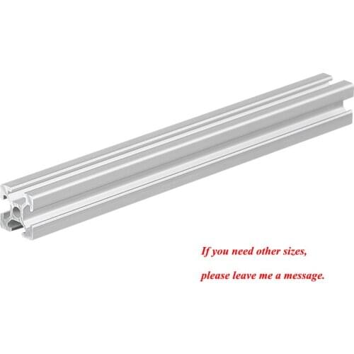 2020 1pcs 2020 Aluminum Profile 2020 Extrusion European Standard Anodized Linear Rail Aluminum Profile 2020 CNC 3D Printer Parts