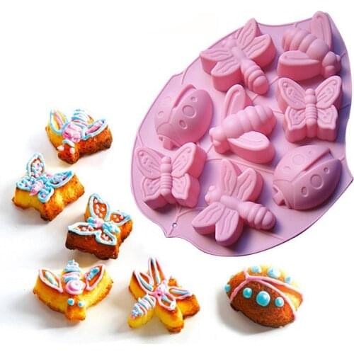 3D DIY Silicone Fondant Mold for Cake Decorating Cake Sugar Craft Chocolate Moulds Tools Silicone Molds Cake Decorating Tools