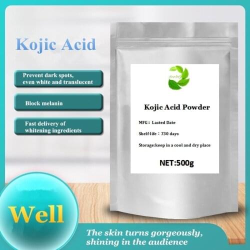 99% Kojic Acid Dipalmitate Powder Inhibiting Melanin,Skin Whitening for Dark Spots on Face,Neck Body,Anti Aging,Antioxidation