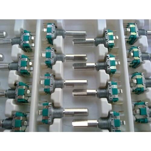 Authentic ALPS Alps EC11 encoders with pulse switch 20 is positioned number 20 shaft length 25mm