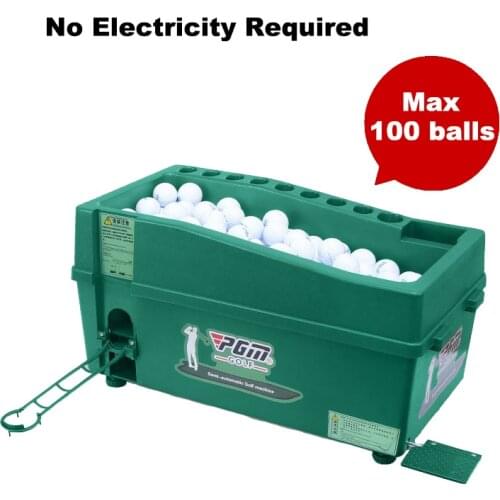Golf Ball Dispenser No Electricity Required Automatic serve Box