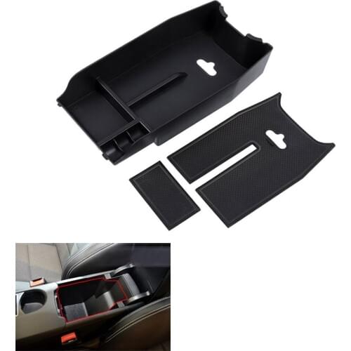 BBQ@FUKA Console Centre Armrest Storage Box Container Case For Benz E Class E200L E260L E320L Car Styling Auto Parts Accessories
