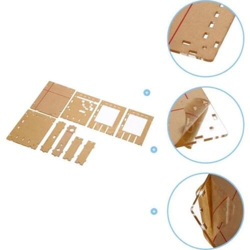 DSO138 Oscilloscope Case Cover Shell Transparent Structure for Handheld Digital Oscilloscopes Kit DIY Protector Accessories