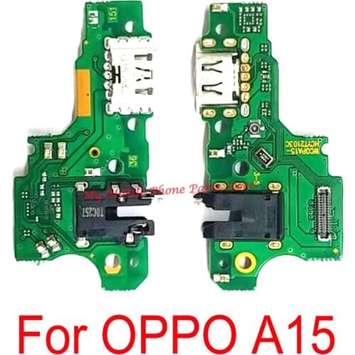 USB Charging Board Port Dock Flex Cable For Oppo A15 USB Charge Port Board Flex Cable Ribbon Repair Parts