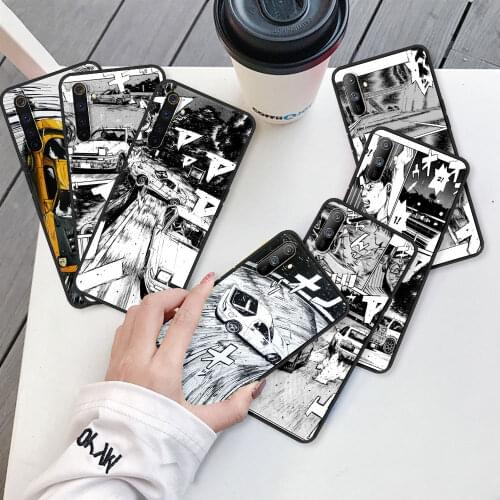 INITIAL D Super Car AE86 Capa For Realme C3 6 7 5 Pro XT X50 8 C11 C15 C25 C21 C20 GT Neo Back Antiscratch Soft Phone Case Cover