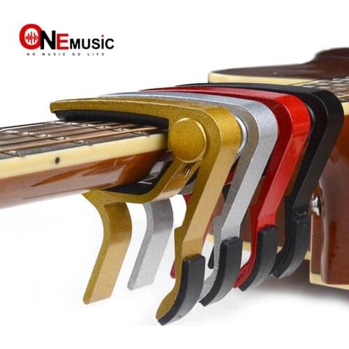 Multi Color Classic Folk Acoustic Electric Tune Quick Change Trigger Guitar Capo Key Clamp