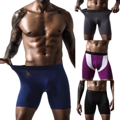 Men Quick Dry Elastic Training Fitness Trunks Compression Exercise Sports Shorts perfect gifts for men