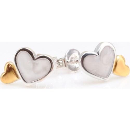 Original S925 Sterling Silver Pan Earring Simple And Pure Silver Earrings For Women Wedding Gift Fashion Jewelry