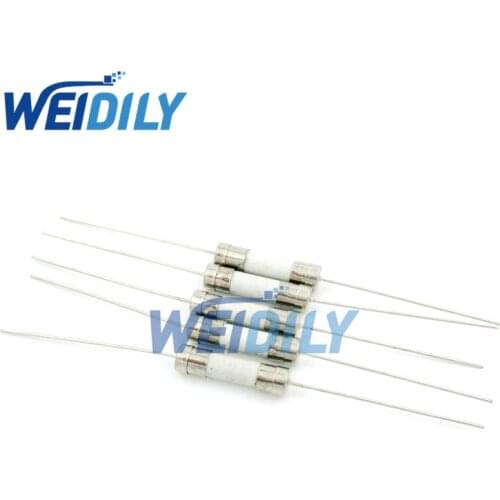 10PCS/Lot New Ceramic Insurance Tube With Pin 5*20mm 5 A 250V 5X20MM Wholesale Electronic