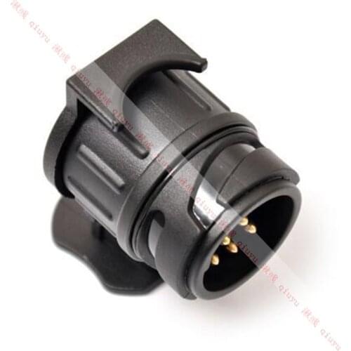 Durable 13 To 7 Pin Trailer Adapter Wiring Connector 12V Towbar Towing Waterproof Plugs Socket Adapter Protects Connections