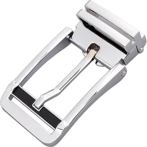 Genuine Mens Belt Head Belt Buckle Leisure Belt Head Business Accessories Automatic Buckle Width 3.5CM luxury fashion harajuku