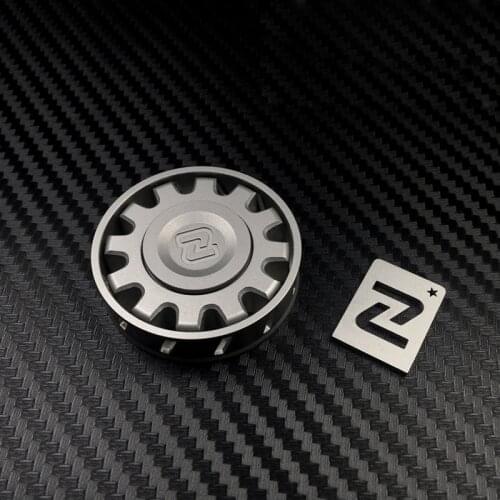 Nuclear reactor adult decompression stainless steel brass titanium alloy rotary fingertip gyroscope leisure gift toys Fidget