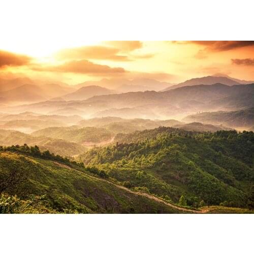 Mountains scenic background backdrops polyester wall-paper photography backdrop for photographer studio kits accessories lv-2004