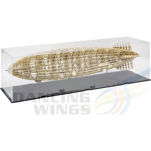 2021 New DIY Static Model Building Model 1:453 LZ-129 Hindenburg Zeppelin Airship 540mm Length Wooden Toys Building Toys Gift RC