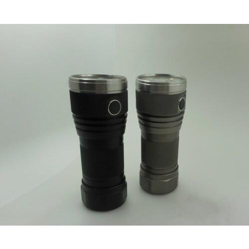 26650 3th 7x XP-G2 2500LM 4modes EDC LED Flashlight Anti-rolling designTiny Waterproof With o-rings For Outdoors HikingClimbing