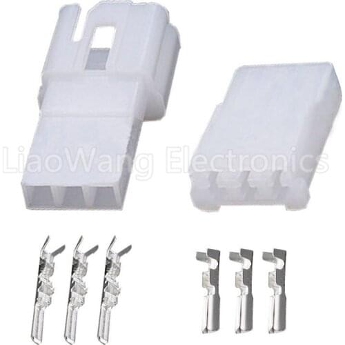 3 pin Automotive Connector Terminal Plug Reed Plastic with terminal household appliance plug DJ7032-2-11/21 3P